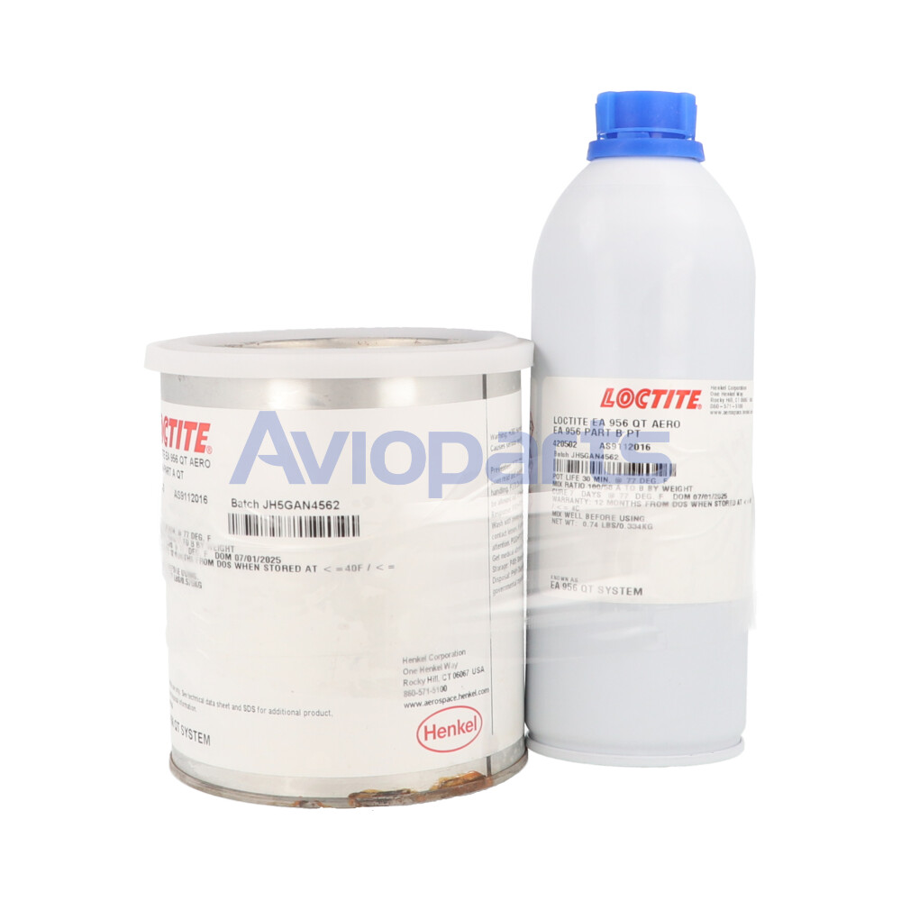 LOCTITE EA 956 AERO ADHESIVE: EPOXY,A/B , KIT 1 QT ( HYSOL EA956 )